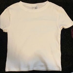 white tight top